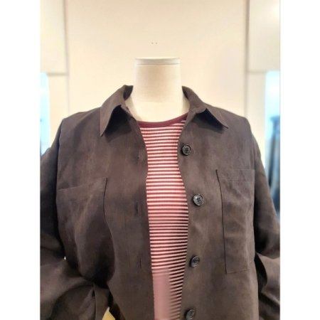 타르 스웨이드 자켓 브라운