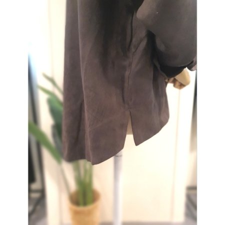 타르 스웨이드 자켓 브라운