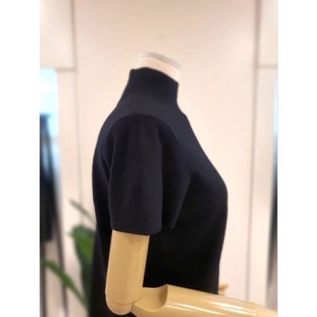 루나 반목 니트 블랙