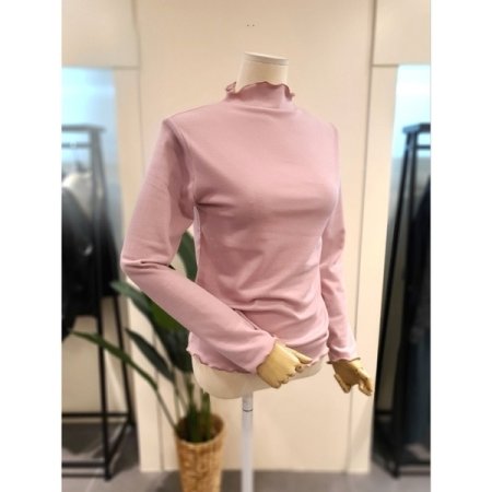 물결 반목 티셔츠 핑크