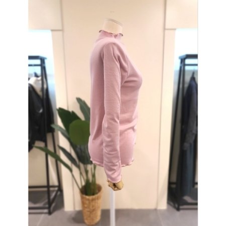 물결 반목 티셔츠 핑크