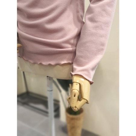 물결 반목 티셔츠 핑크