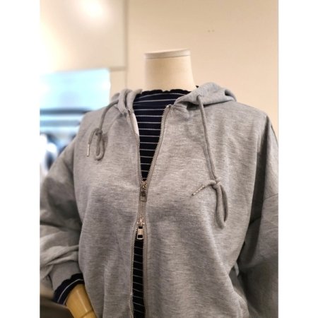 후드 조거 트레이닝세트 그레이