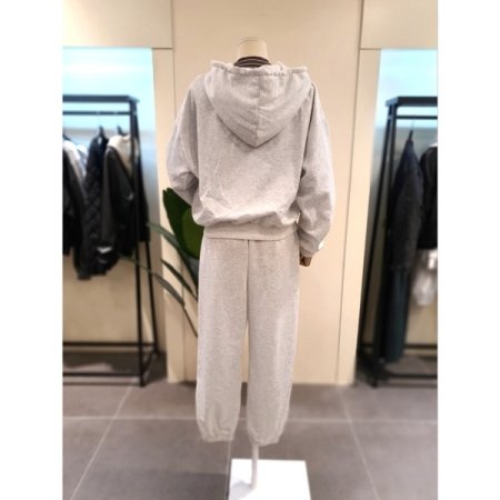 후드집업 조거팬츠 세트 라이트그레이
