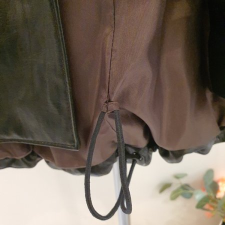 버튼업레자자켓