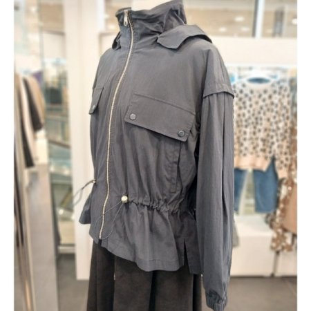 드로우후드셔링점퍼