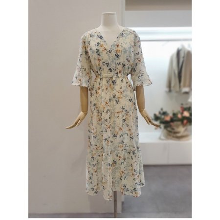 플라워셔링원피스