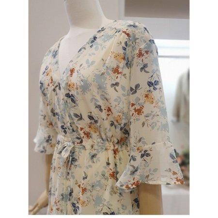 플라워셔링원피스