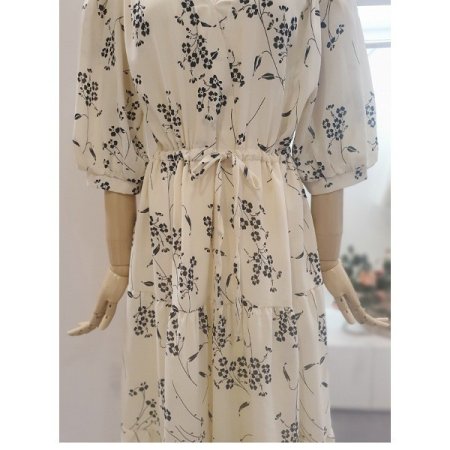 플라워프린팅롱원피스