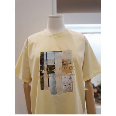 라운드프린팅티셔츠