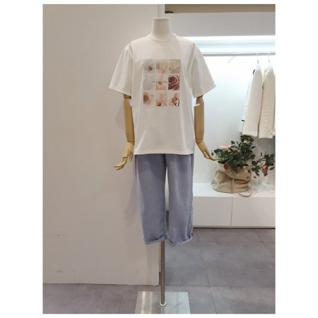 프린팅반팔티셔츠