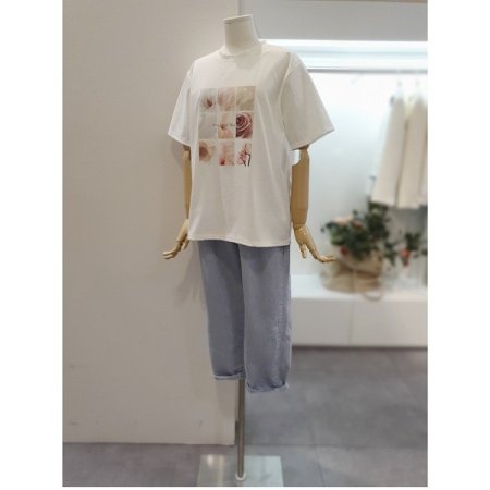 프린팅반팔티셔츠