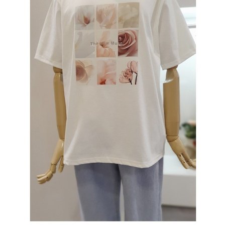 프린팅반팔티셔츠