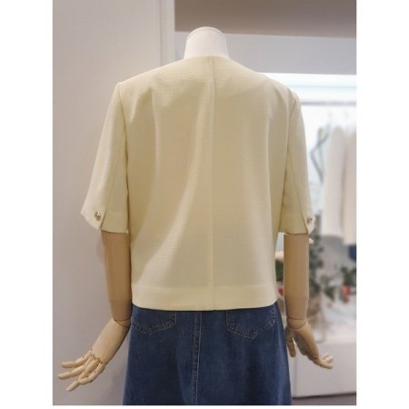 더블버튼솔리드자켓