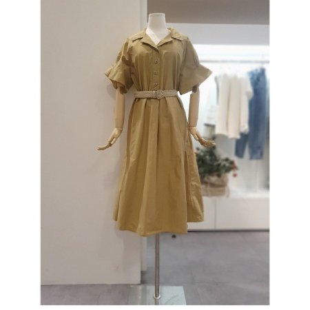 볼륨소매원피스