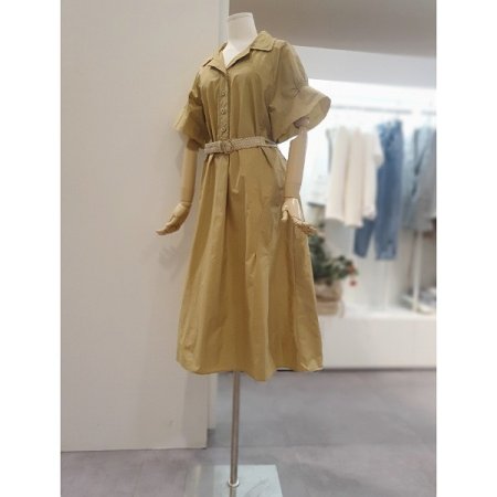 볼륨소매원피스