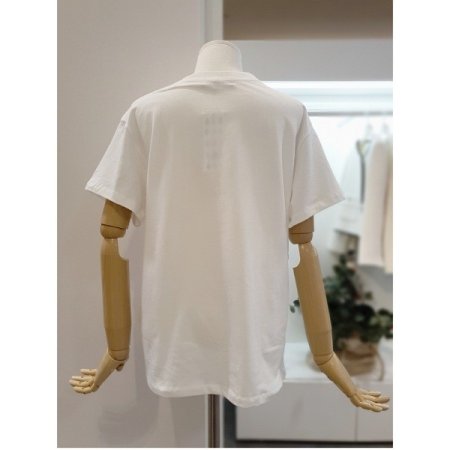 라운드프린팅티셔츠