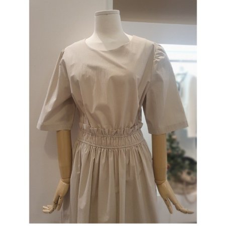 허리셔링원피스