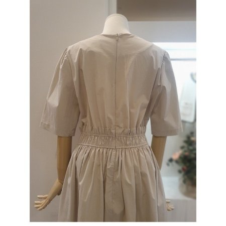 허리셔링원피스