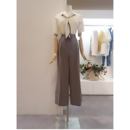 와이드원턱팬츠