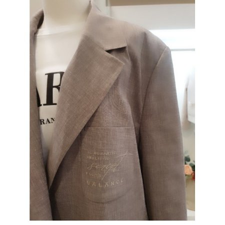 루즈핏린넨자켓