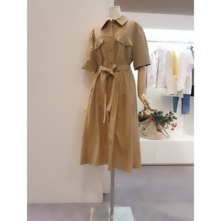 셔츠형롱원피스