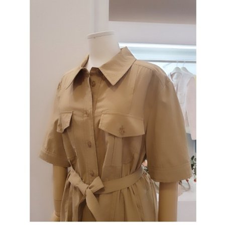 셔츠형롱원피스