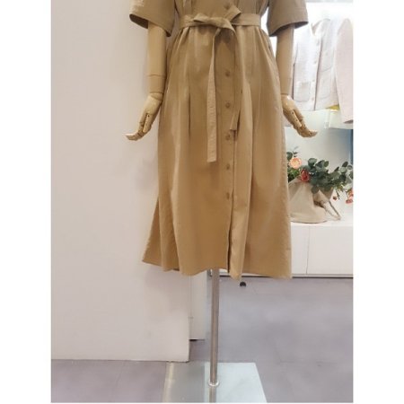 셔츠형롱원피스