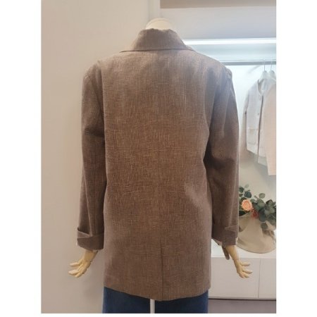 루즈핏린넨자켓