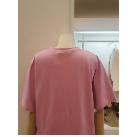 레터링라운드티셔츠