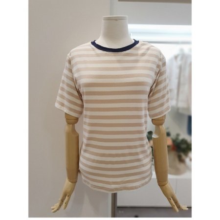 스트라이프반팔티셔츠