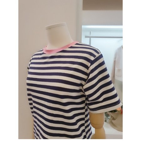 스트라이프반팔티셔츠