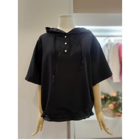 후드반팔티셔츠