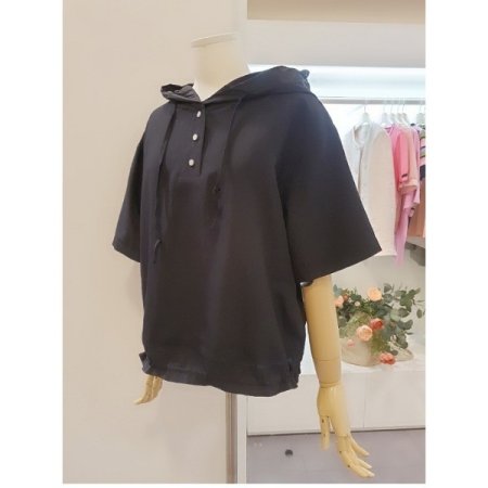 후드반팔티셔츠