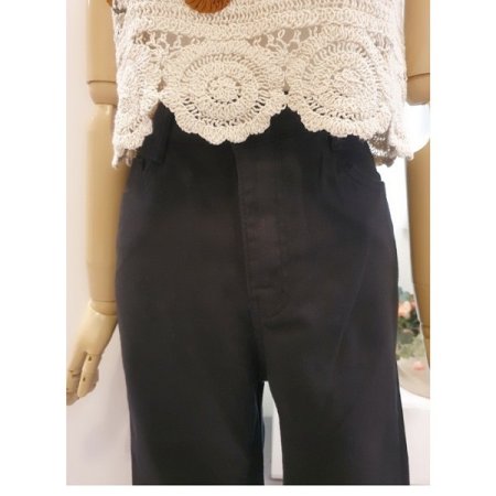 부츠컷데님팬츠