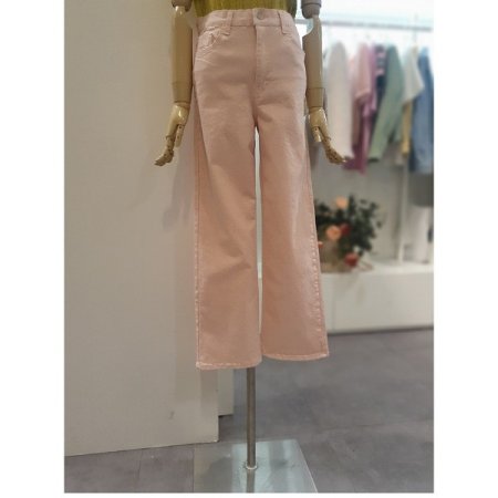 면일자스판팬츠