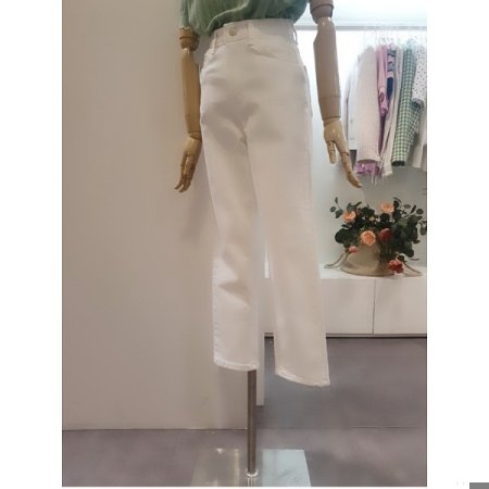 면일자스판팬츠