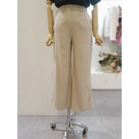 뒷밴딩일자팬츠