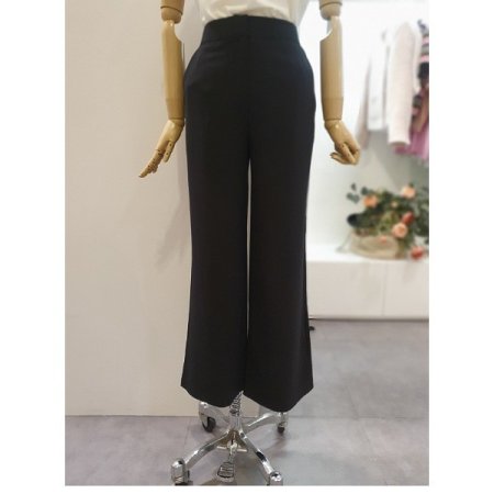 뒷밴딩일자팬츠