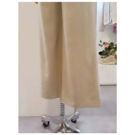 뒷밴딩일자팬츠