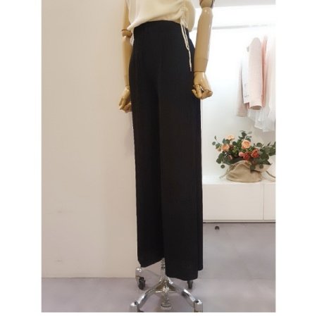 밴딩잔주름팬츠