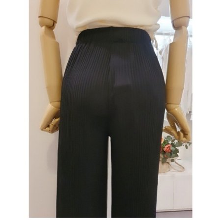 밴딩잔주름팬츠