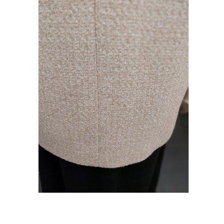 부클링 라운드 넥 자켓