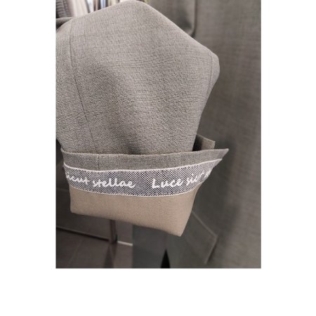 체크 원버튼 루즈핏 자켓