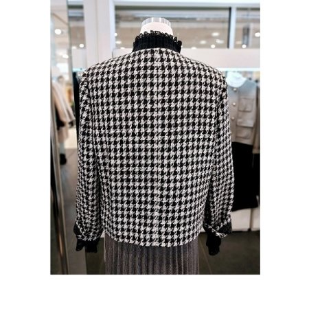 하운드 투스 더블버튼 자켓