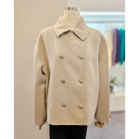 캐시미어 더블 자켓