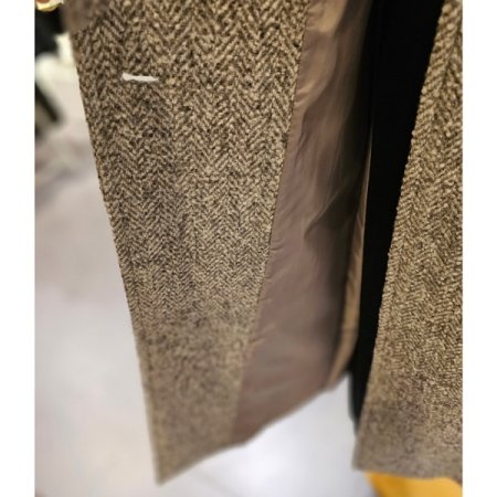 헤링본더블롱코트