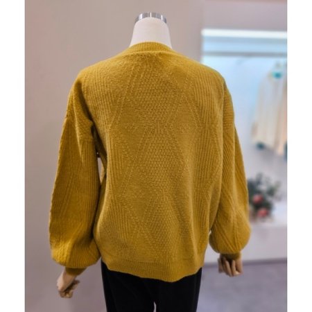 라운드방울니트