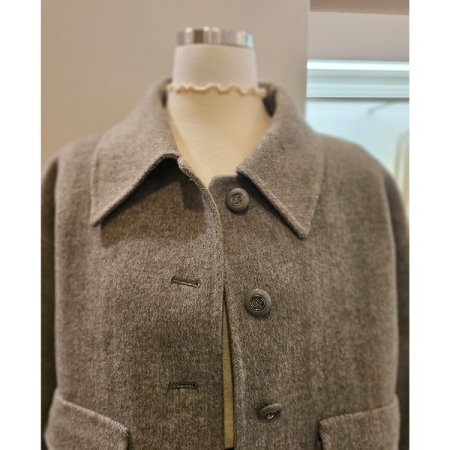 싱글버튼업모직자켓