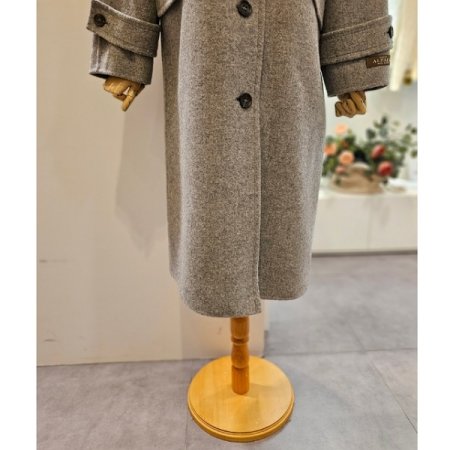 양털카라모헤어코트